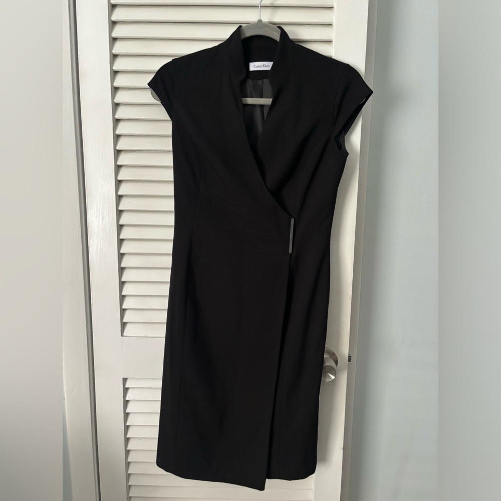 Clavin Klein Sleeveless blazer dress